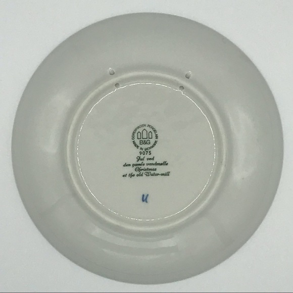 🎄🎁 Royal Copenhagen’s Bing & Grondahl Christmas Collector’s Plate - 1975 - Picture 4 of 5
